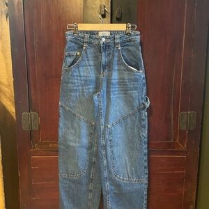 BDG Cargo Blue Denim Jeans